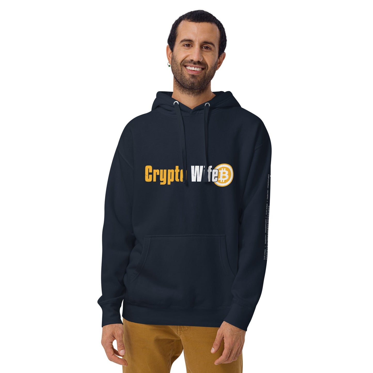 Crypto Wife Unisex Hoodie by DarkByteGear