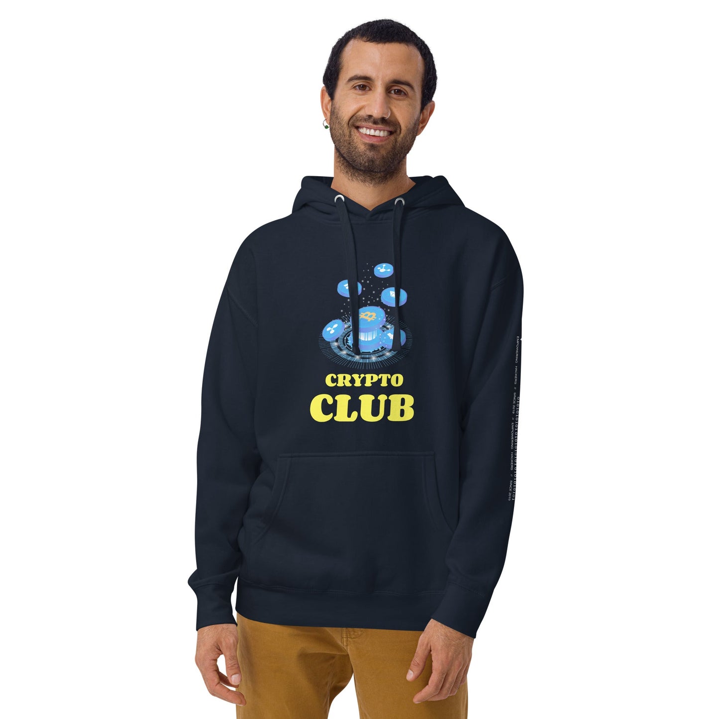 Crypto Club - Unisex Hoodie by DarkByteGear