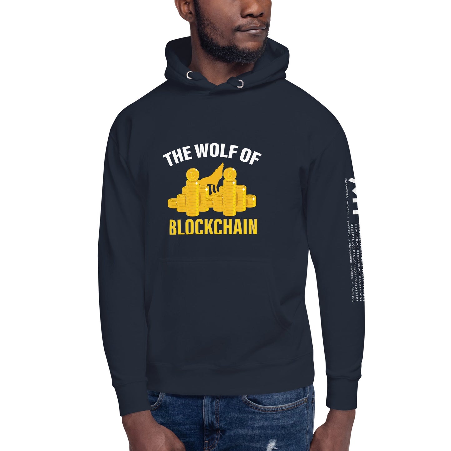 The Wolf of Blockchain - Unisex Hoodie by DarkByteGear