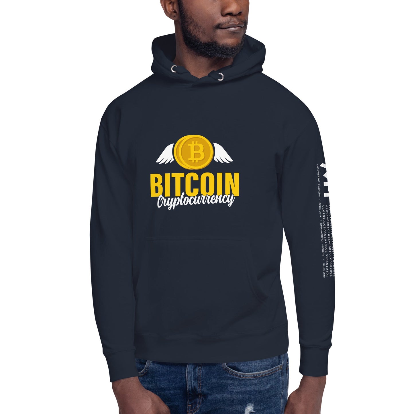 Bitcoin Cryptocurrency - Unisex Hoodie by DarkByteGear