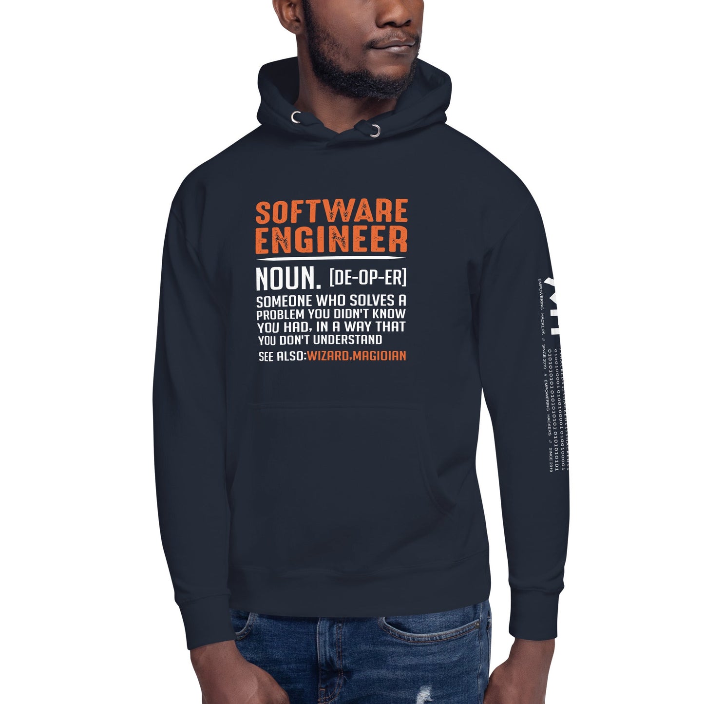 Software Engineer v1 - Unisex Hoodie by DarkByteGear