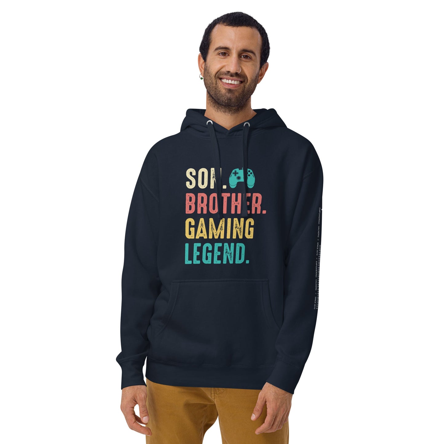 Son Brother Gaming Legend - Unisex Hoodie by DarkByteGear