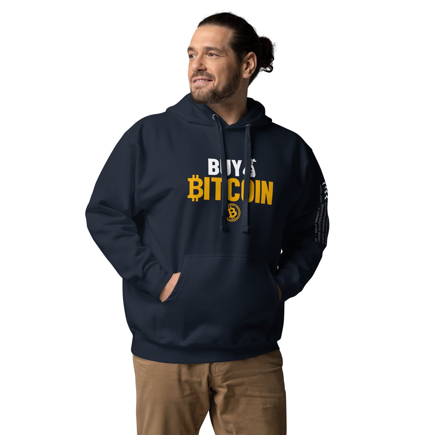 Buy Bitcoin Unisex Hoodie by DarkByteGear
