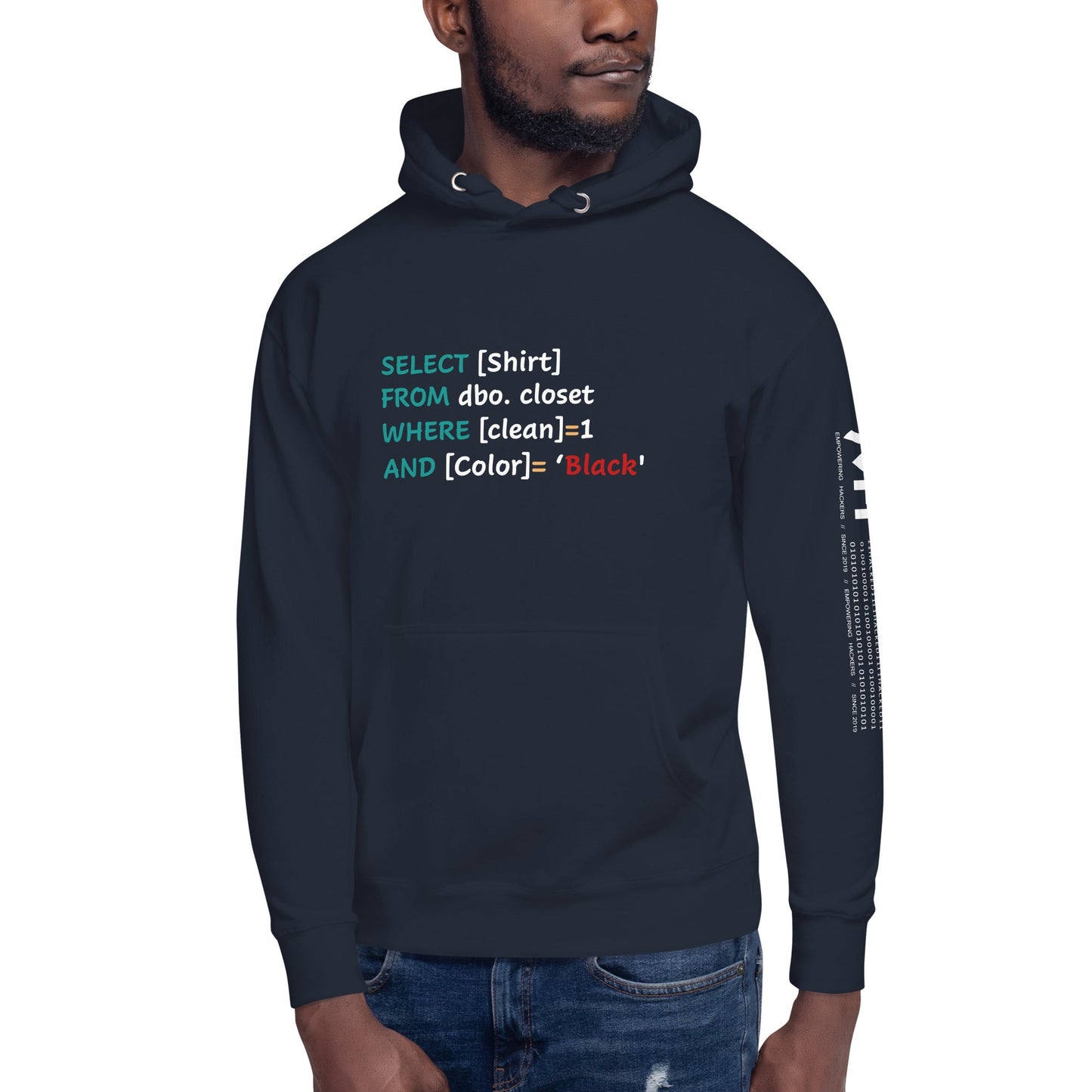Select Shirt from dbo. closet (Mahfuz) Unisex Hoodie by DarkByteGear
