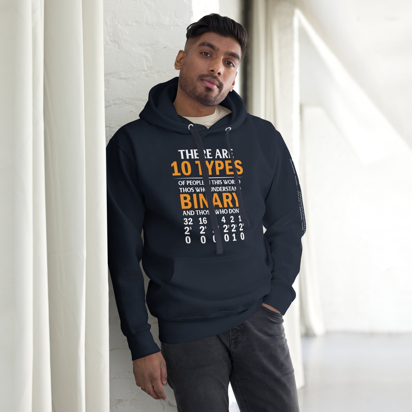 There are always 10 Types of People in this World - Unisex Hoodie by DarkByteGear