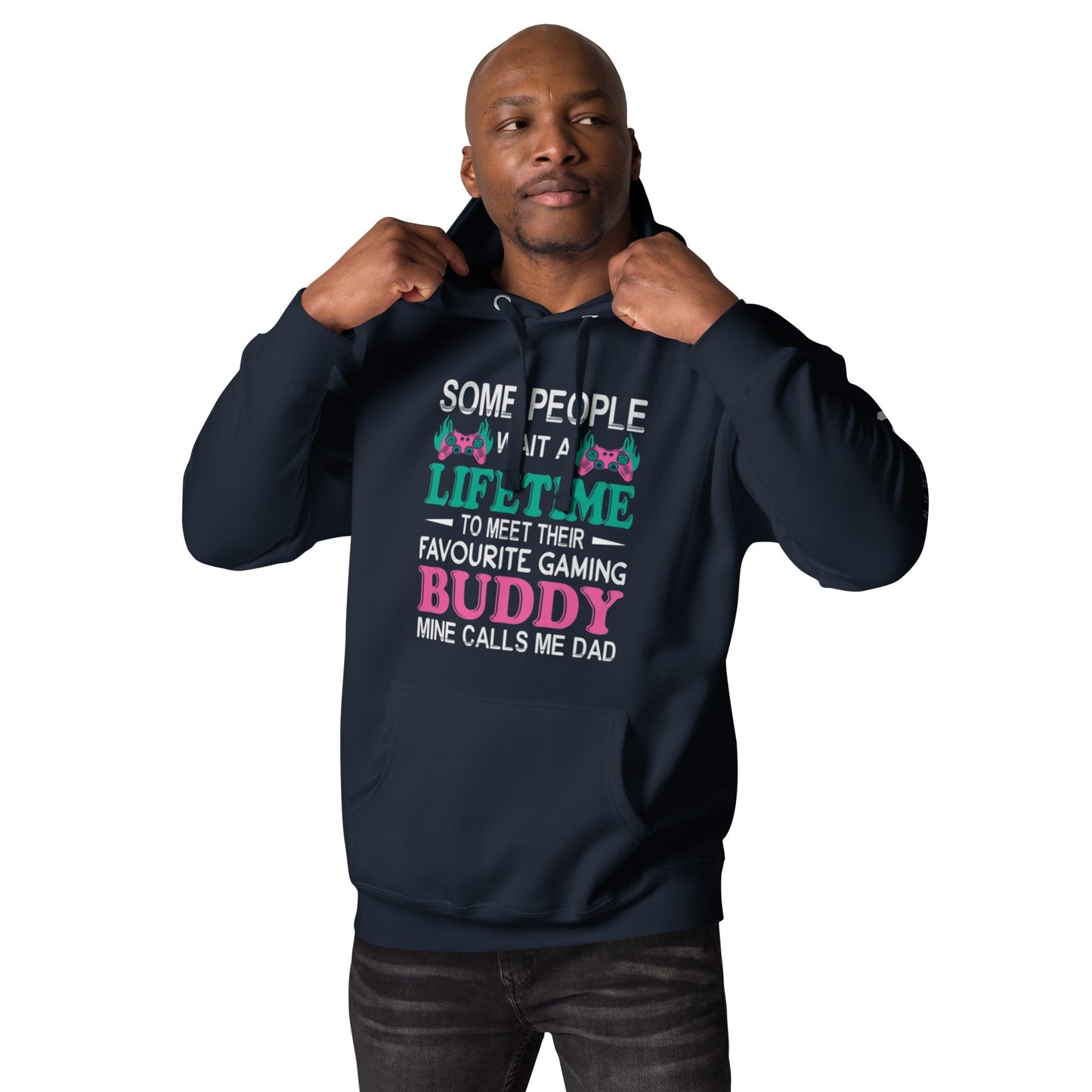 Some people wait a lifetime to meet their Favorite Gaming Partner - Unisex Hoodie by DarkByteGear