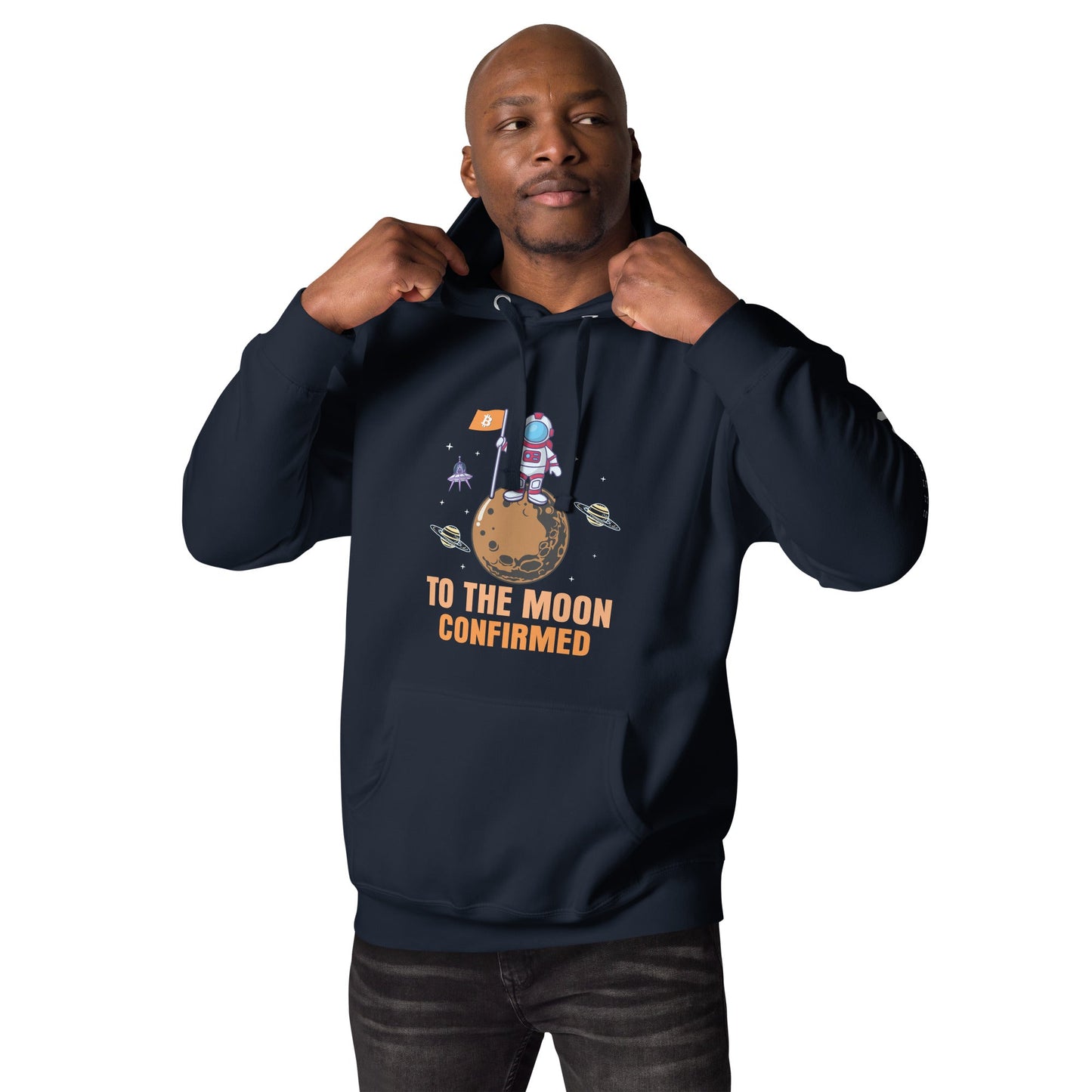 To The Moon Confirmed Unisex Hoodie by DarkByteGear