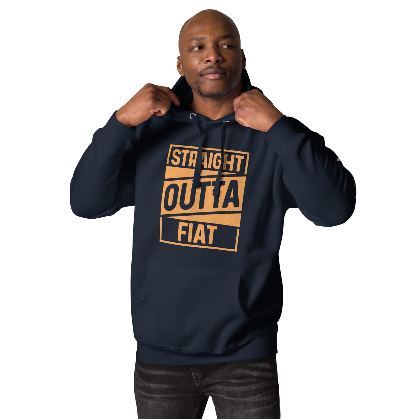 Straight Outta Fiat Unisex Hoodie by DarkByteGear