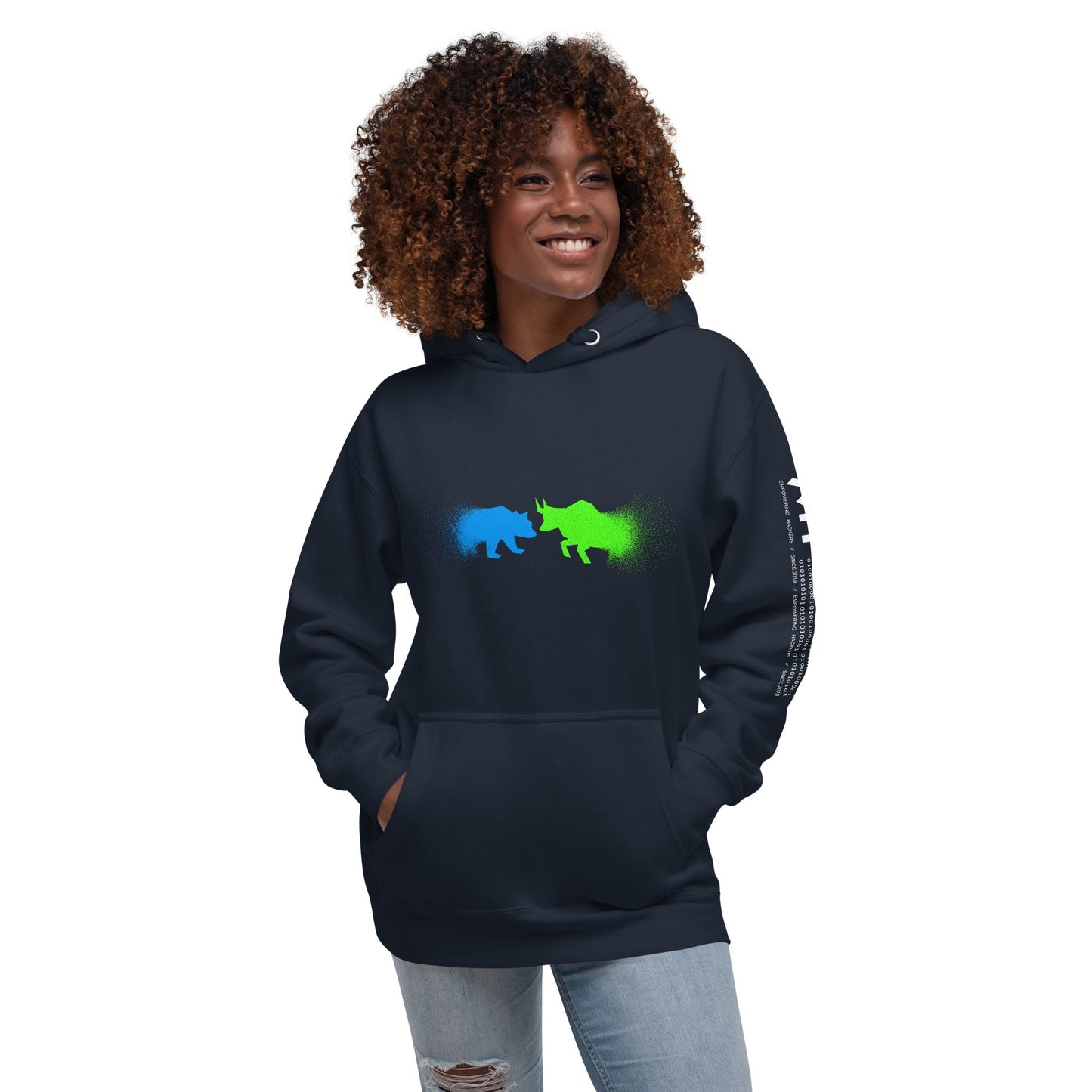 Bearish And Bullish (DB) - Unisex Hoodie by DarkByteGear