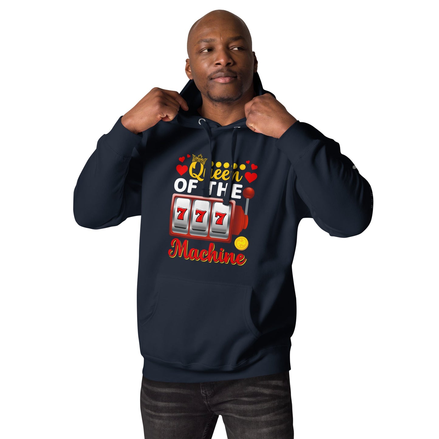 Queen of the Machine 777 - Unisex Hoodie by DarkByteGear
