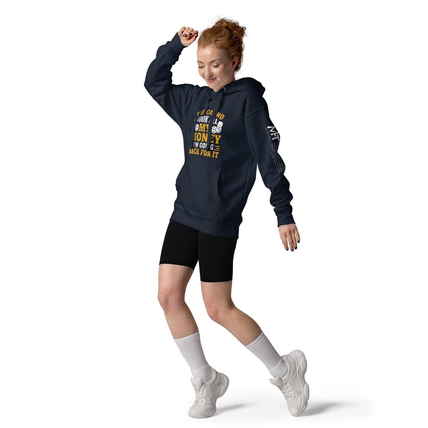 The Casino Took all my money, I am Going back for it - Unisex Hoodie by DarkByteGear