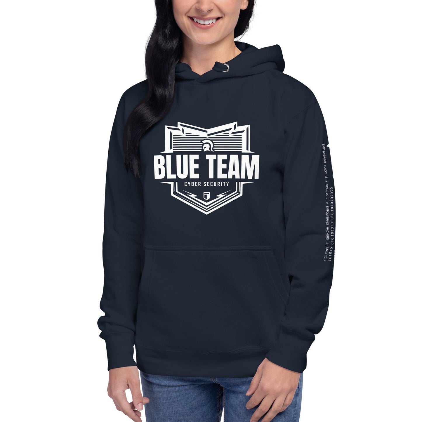 Cyber Security Blue Team V1 - Unisex Hoodie by DarkByteGear