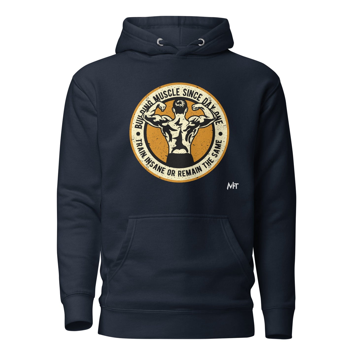 Building muscles since Day one - Unisex Hoodie by DarkByteGear