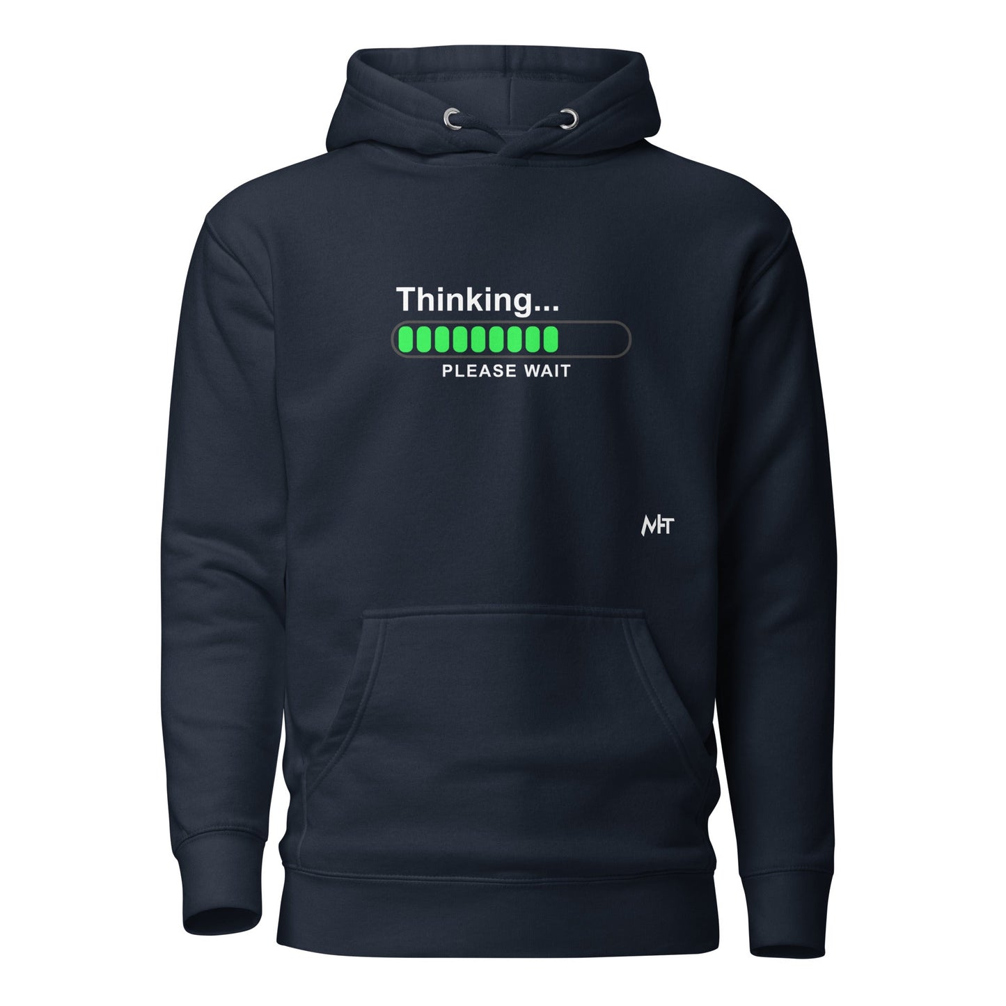 Thinking please wait - Unisex Hoodie by DarkByteGear
