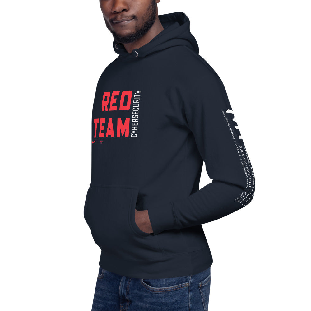 Cyber Security Red Team v7 - Unisex Hoodie by DarkByteGear
