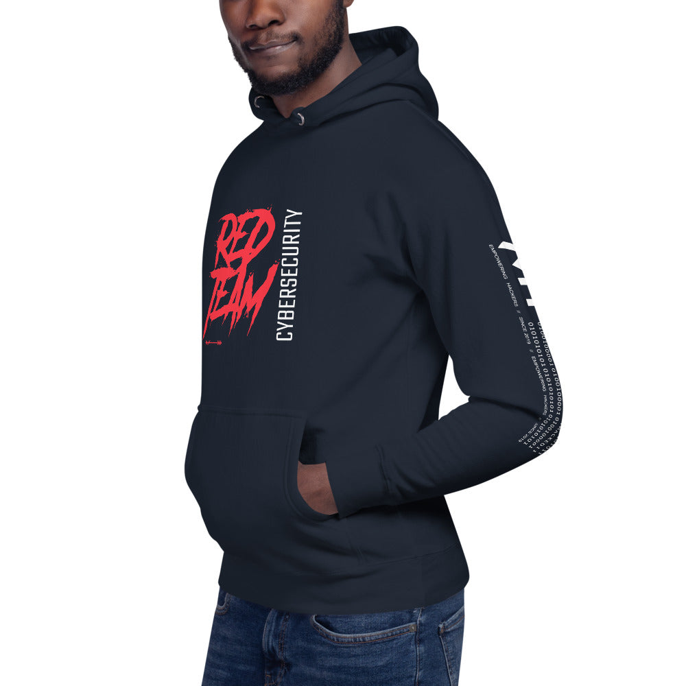 Cyber Security Red Team V10 - Unisex Hoodie by DarkByteGear