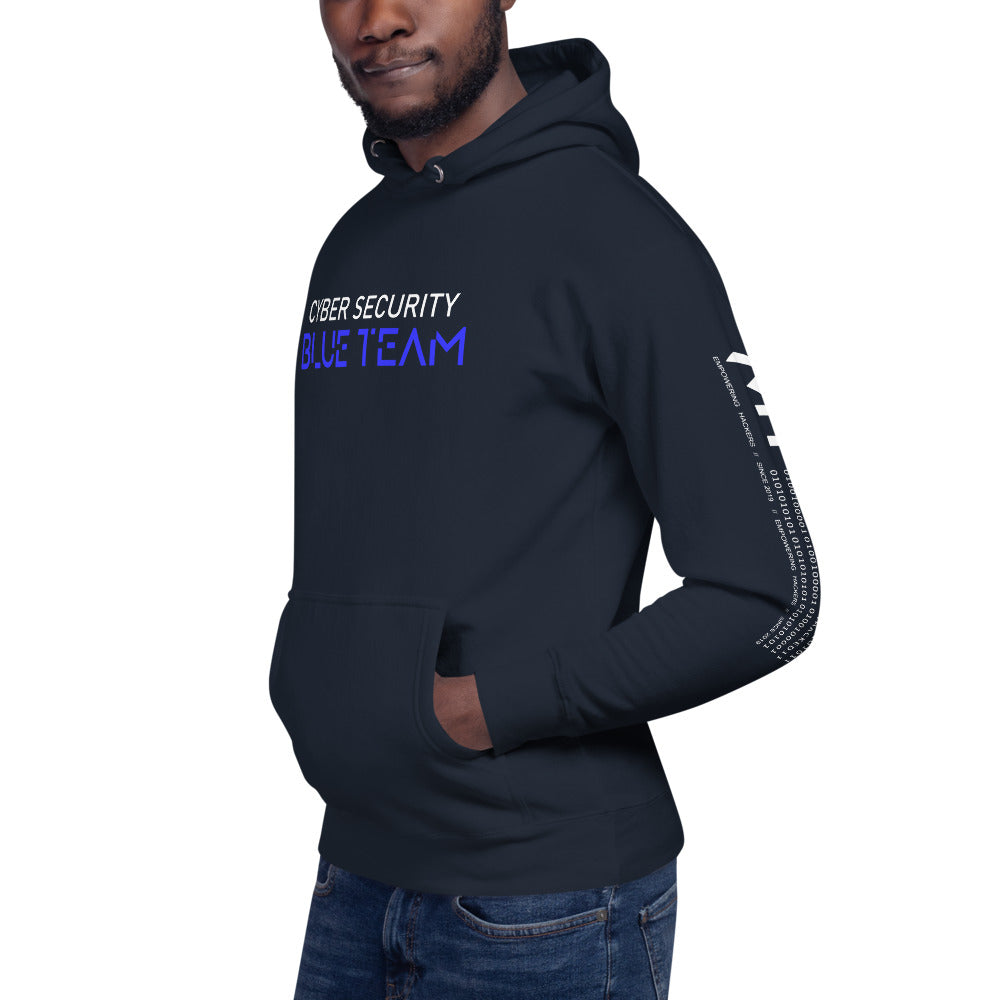 Cybersecurity Blue Team v4 - Unisex Hoodie by DarkByteGear