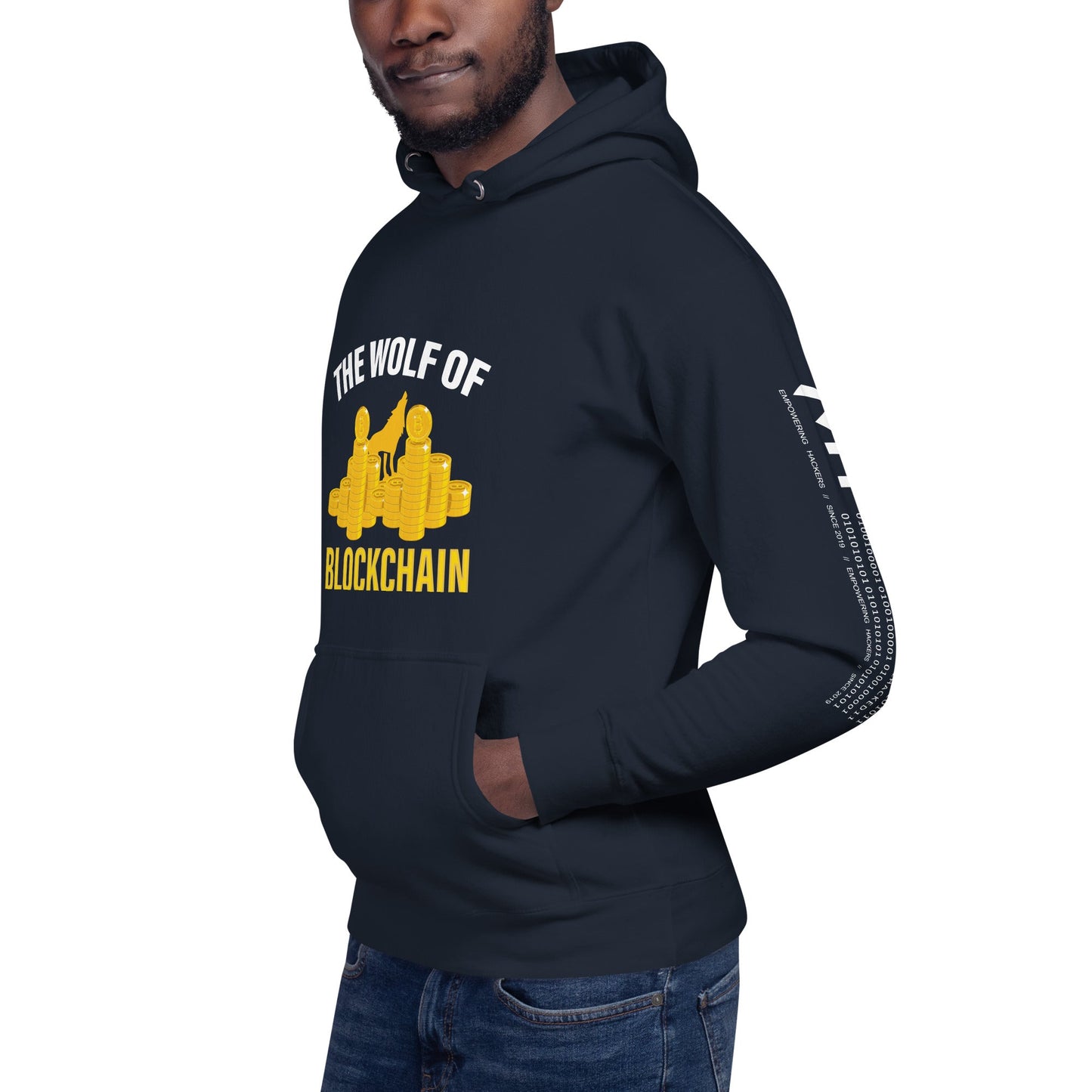 The Wolf of Blockchain - Unisex Hoodie by DarkByteGear