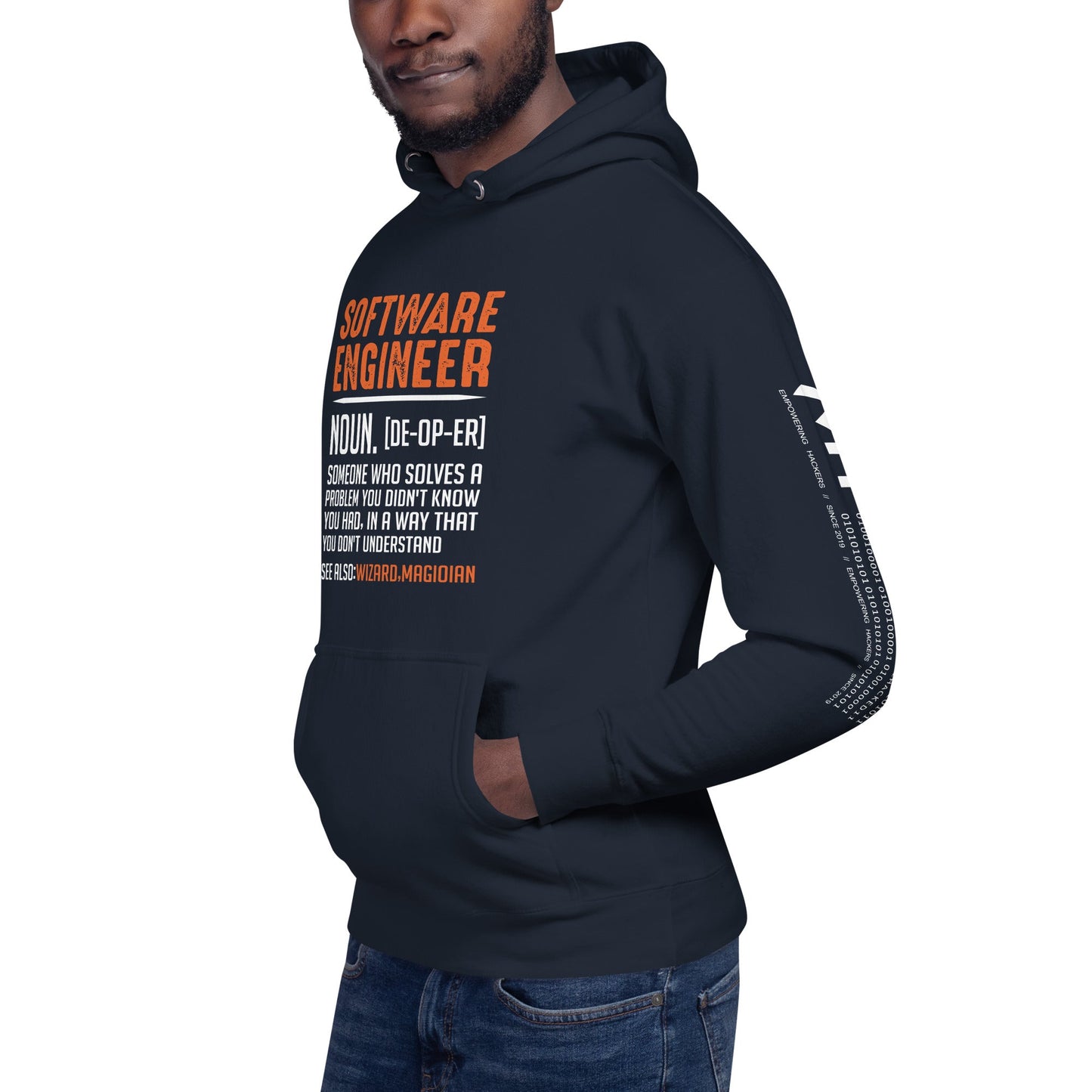 Software Engineer v1 - Unisex Hoodie by DarkByteGear