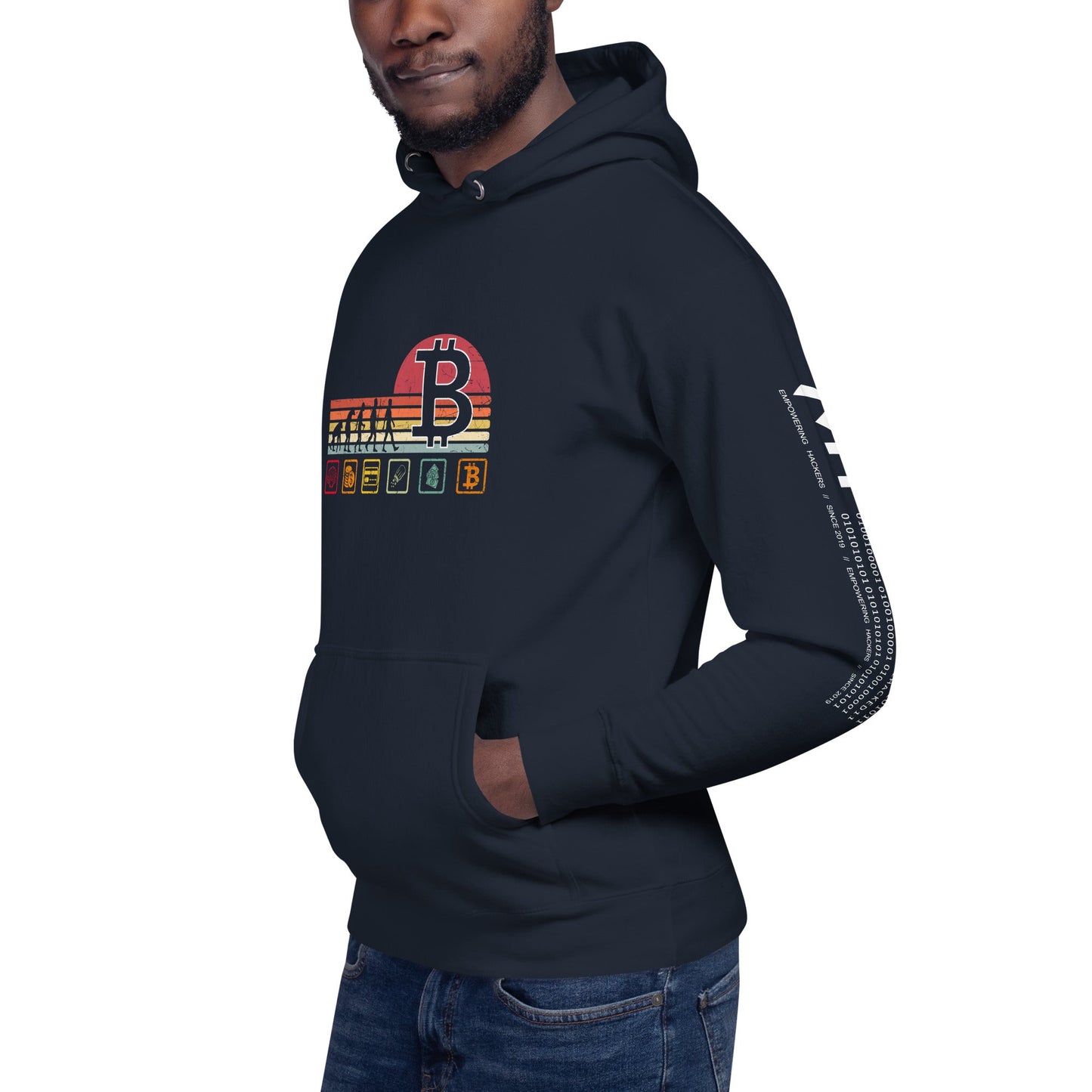 Bitcoin Evolution - Unisex Hoodie by DarkByteGear