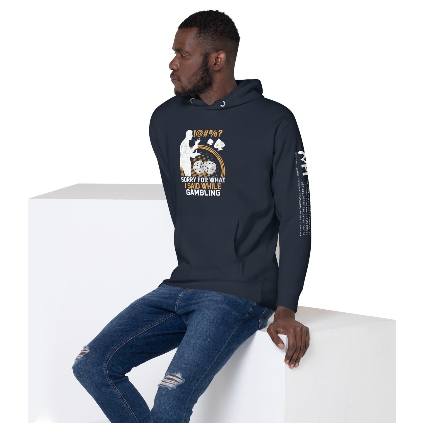 Sorry for what I Said while Gambling - Unisex Hoodie by DarkByteGear