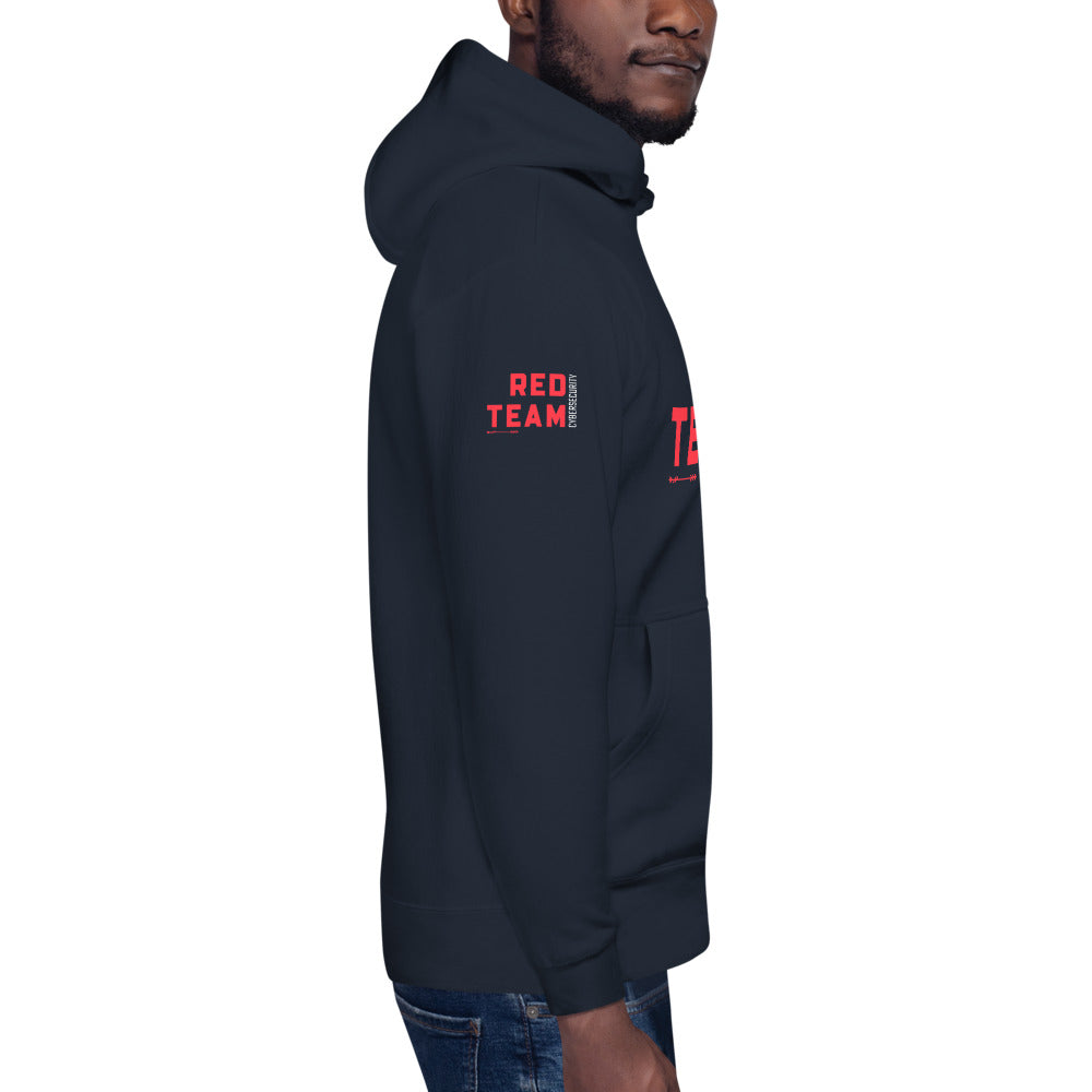 Cyber Security Red Team v7 - Unisex Hoodie by DarkByteGear