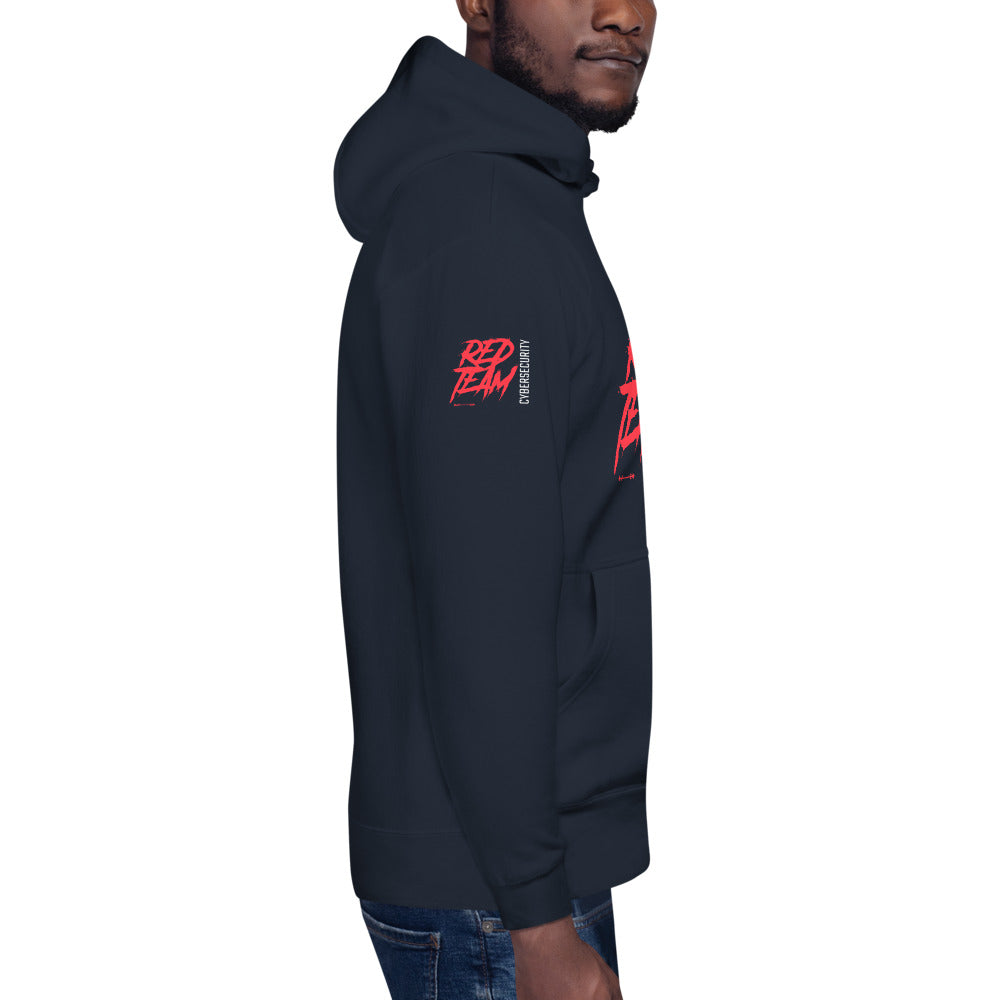 Cyber Security Red Team V10 - Unisex Hoodie by DarkByteGear