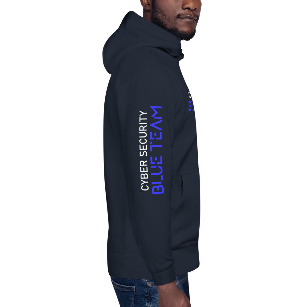 Cybersecurity Blue Team v4 - Unisex Hoodie by DarkByteGear