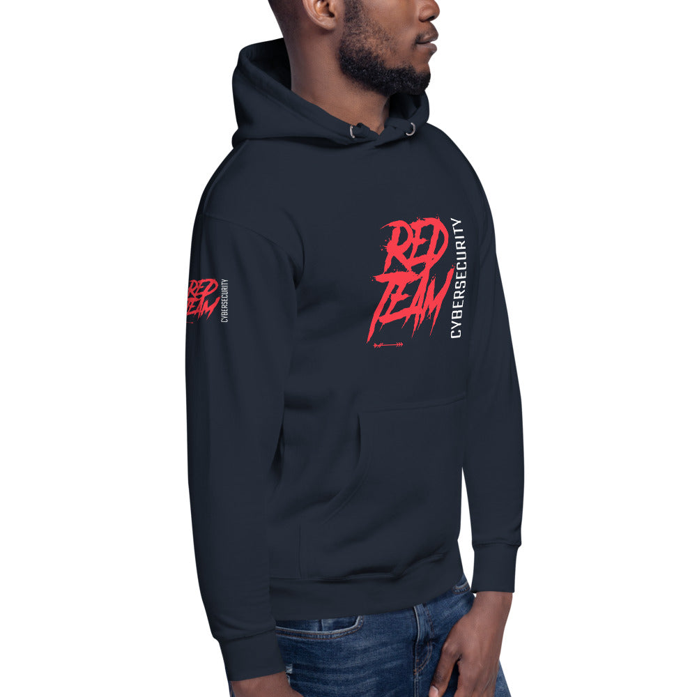 Cyber Security Red Team V10 - Unisex Hoodie by DarkByteGear