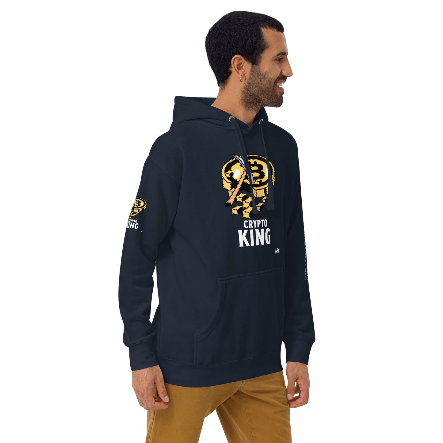 Crypto King - Unisex Hoodie by DarkByteGear