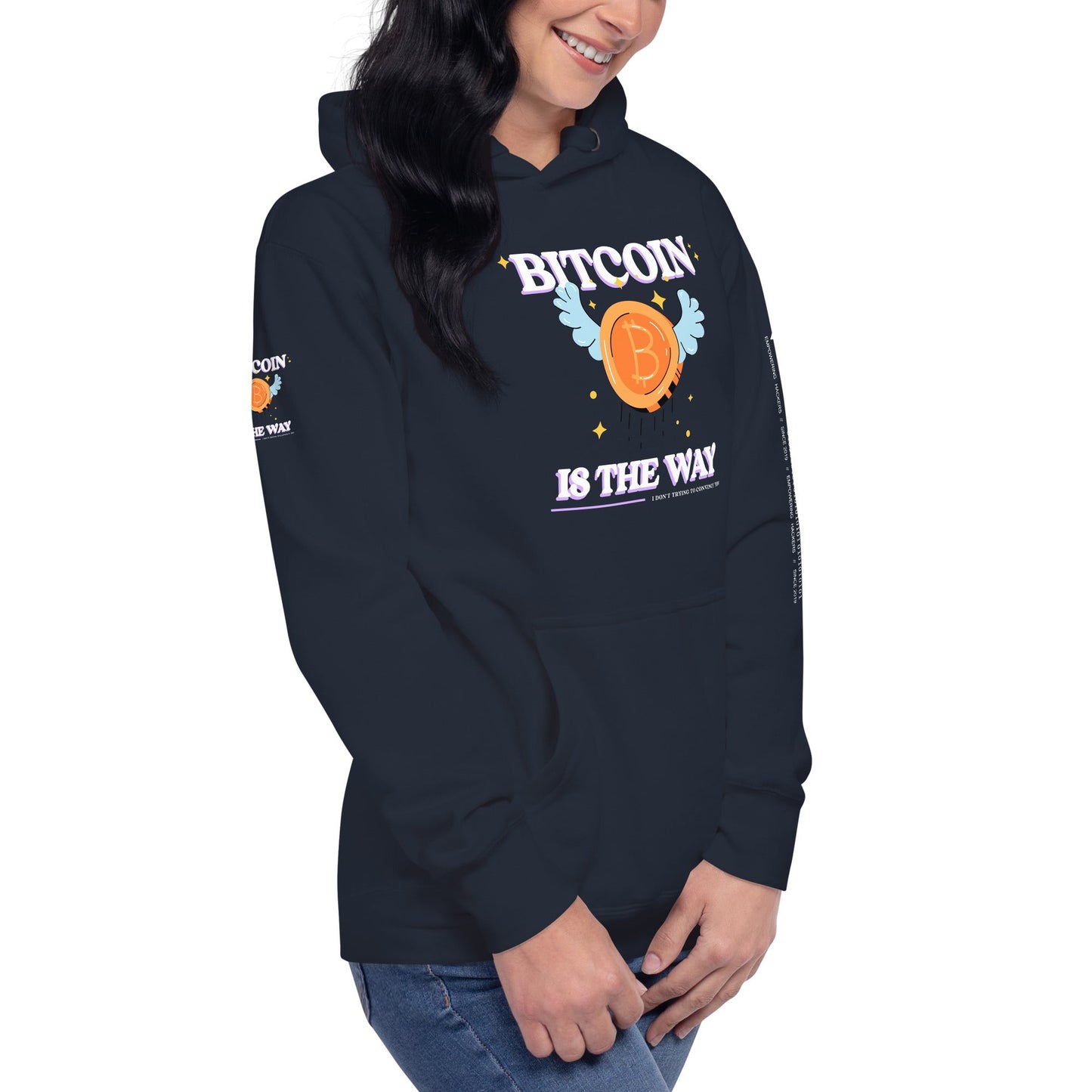 Bitcoin is the way - Unisex Hoodie by DarkByteGear