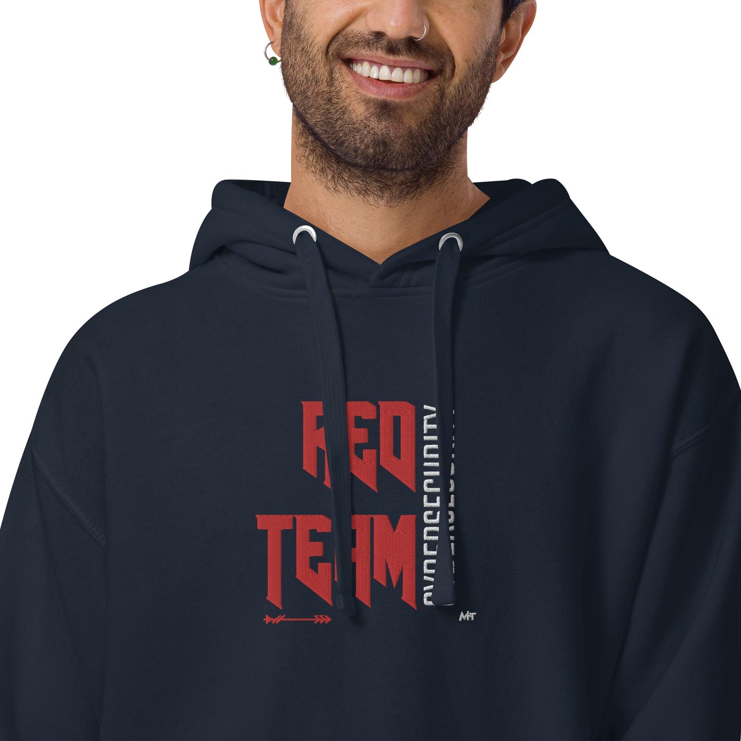 Cyber Security Red Team V9 - Unisex Hoodie Embroidered by DarkByteGear