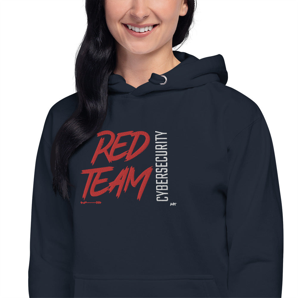 Cyber Security Red Team V6 - Unisex Hoodie (embroidered) by DarkByteGear