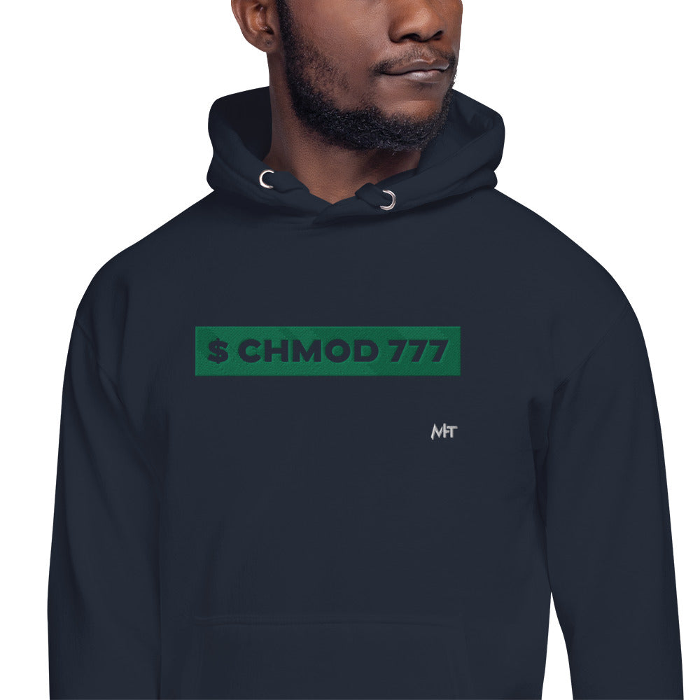 Chmod 777 - Unisex Hoodie (embroidered) by DarkByteGear