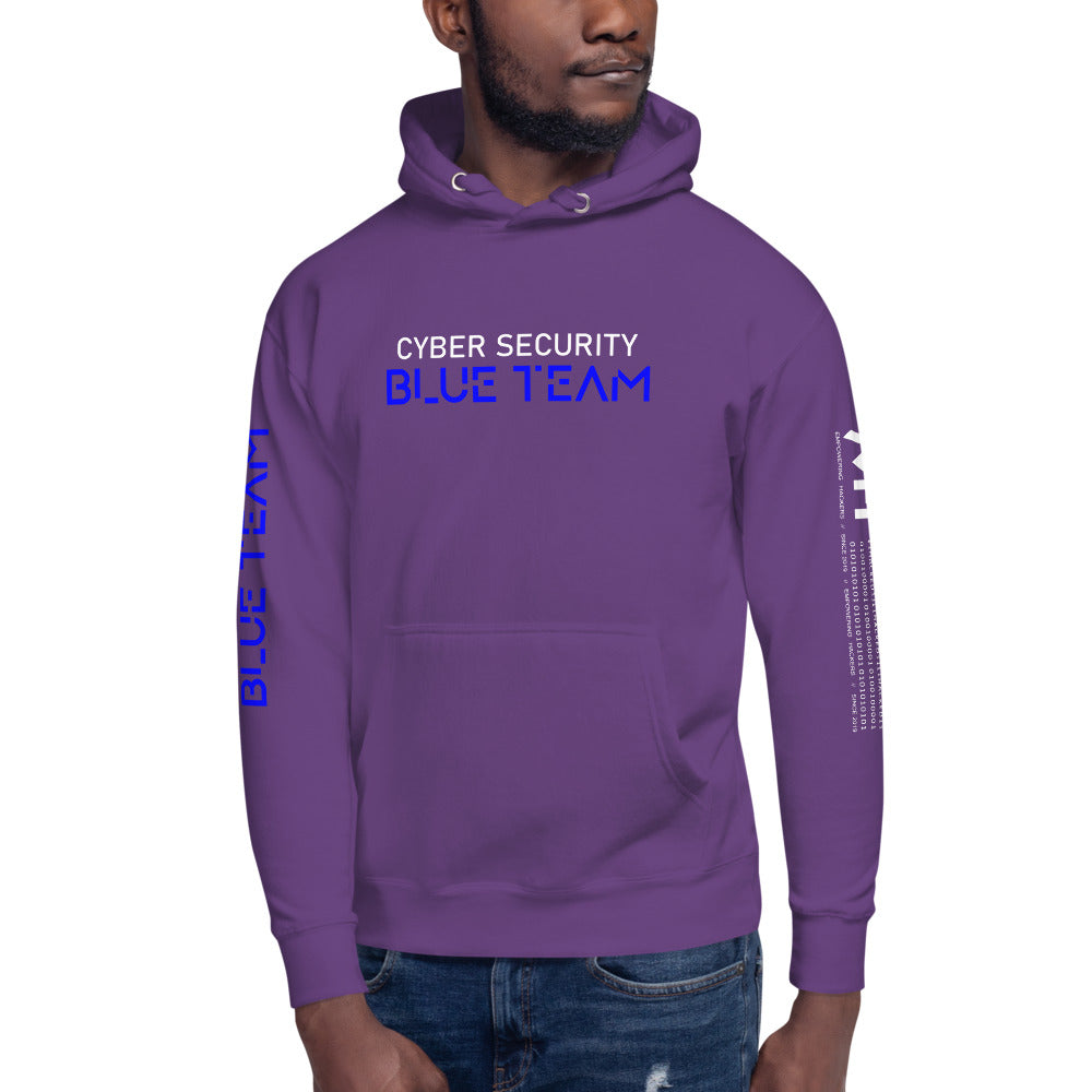 Cybersecurity Blue Team v4 - Unisex Hoodie by DarkByteGear