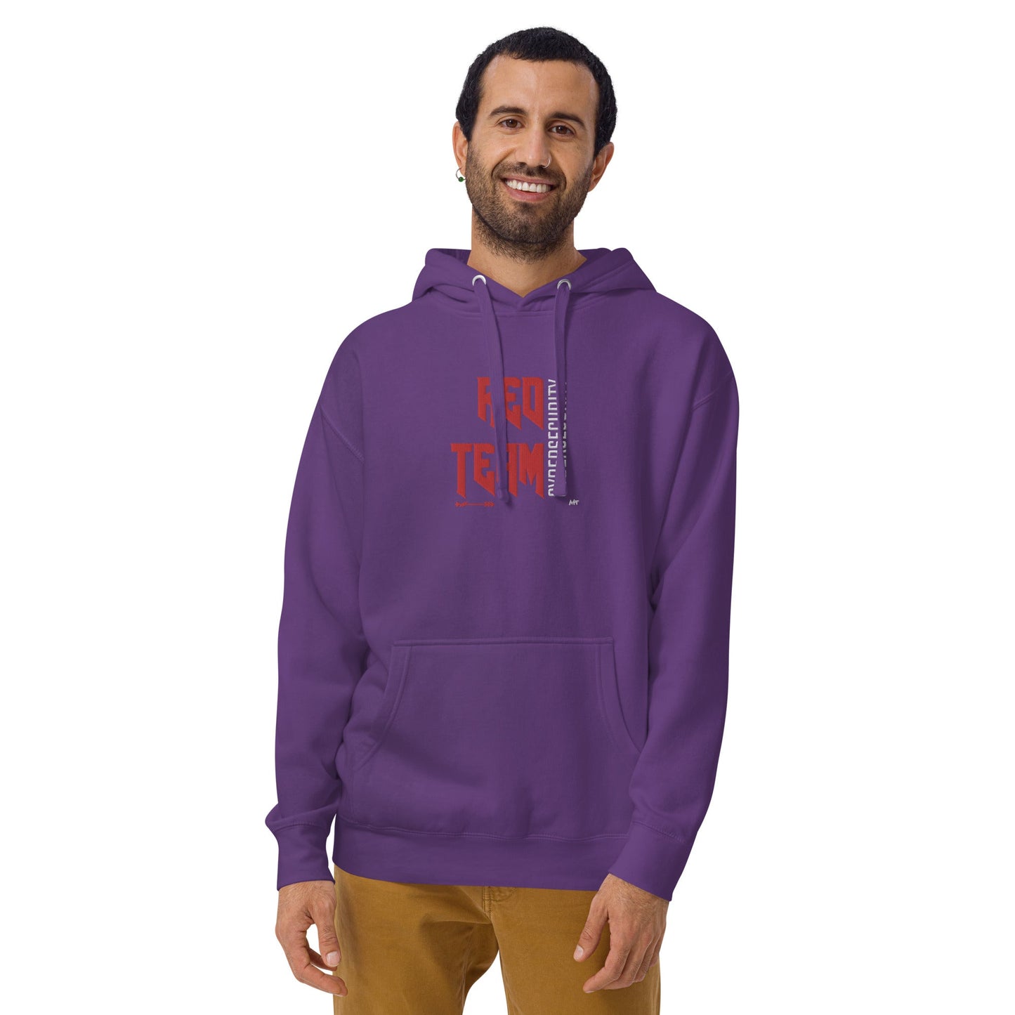 Cyber Security Red Team V9 - Unisex Hoodie Embroidered by DarkByteGear