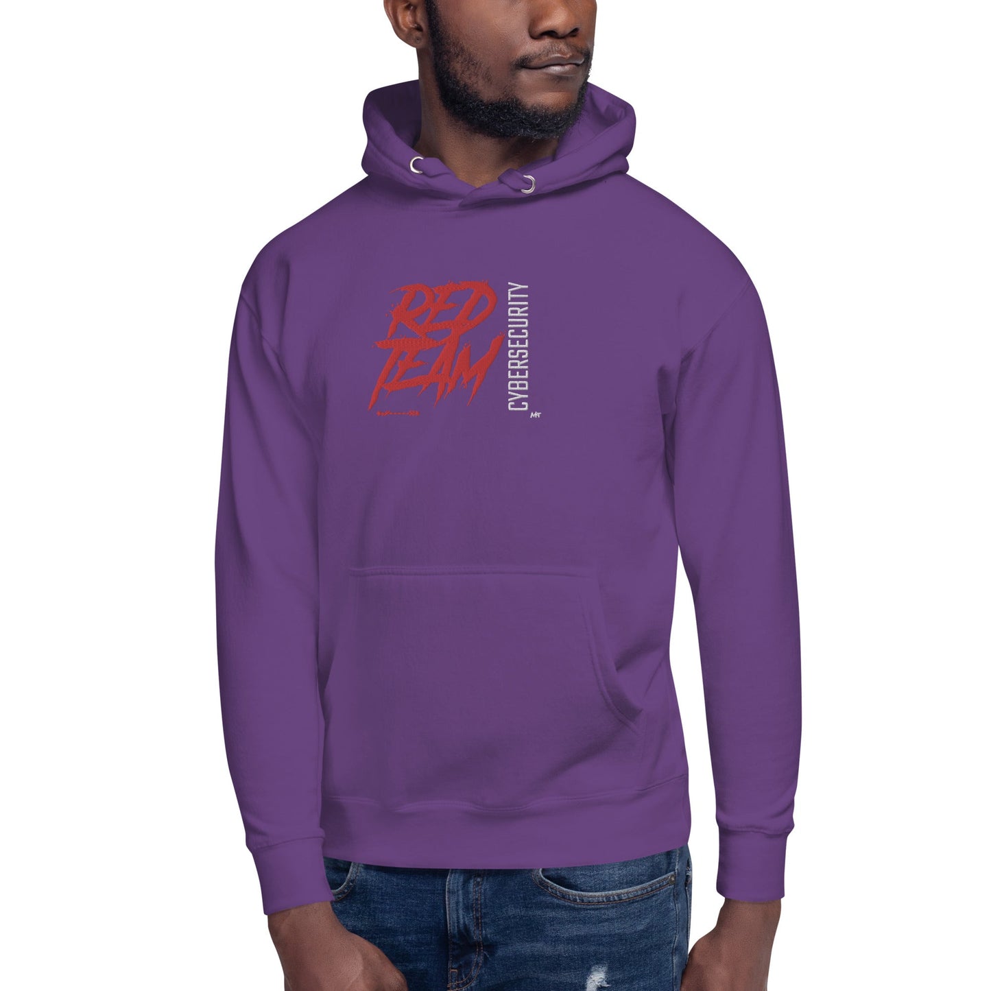 Cyber Security Red Team V10 - Unisex Hoodie (embroidered) by DarkByteGear