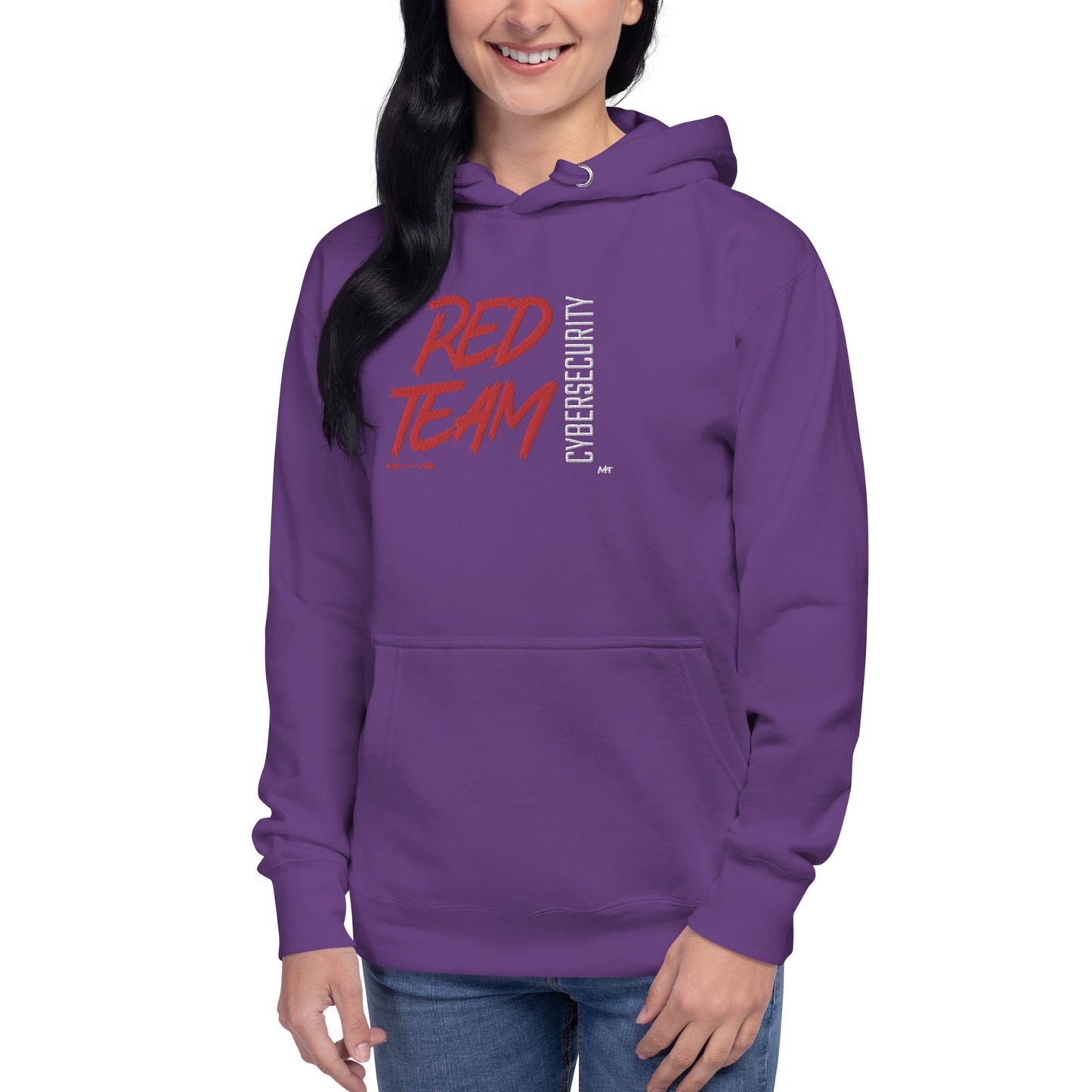 Cyber Security Red Team V6 - Unisex Hoodie (embroidered) by DarkByteGear