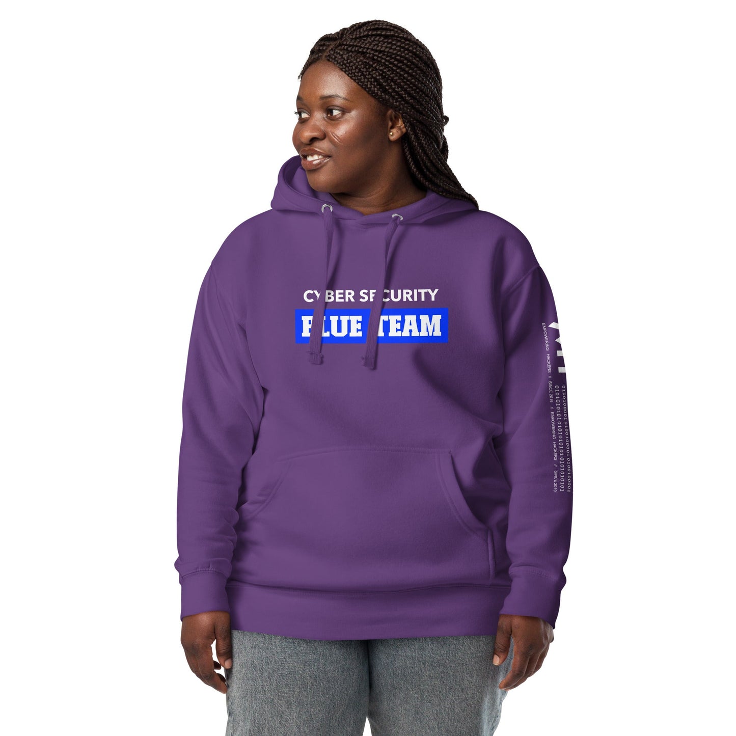 Cyber Security Blue Team V10 - Unisex Hoodie by DarkByteGear