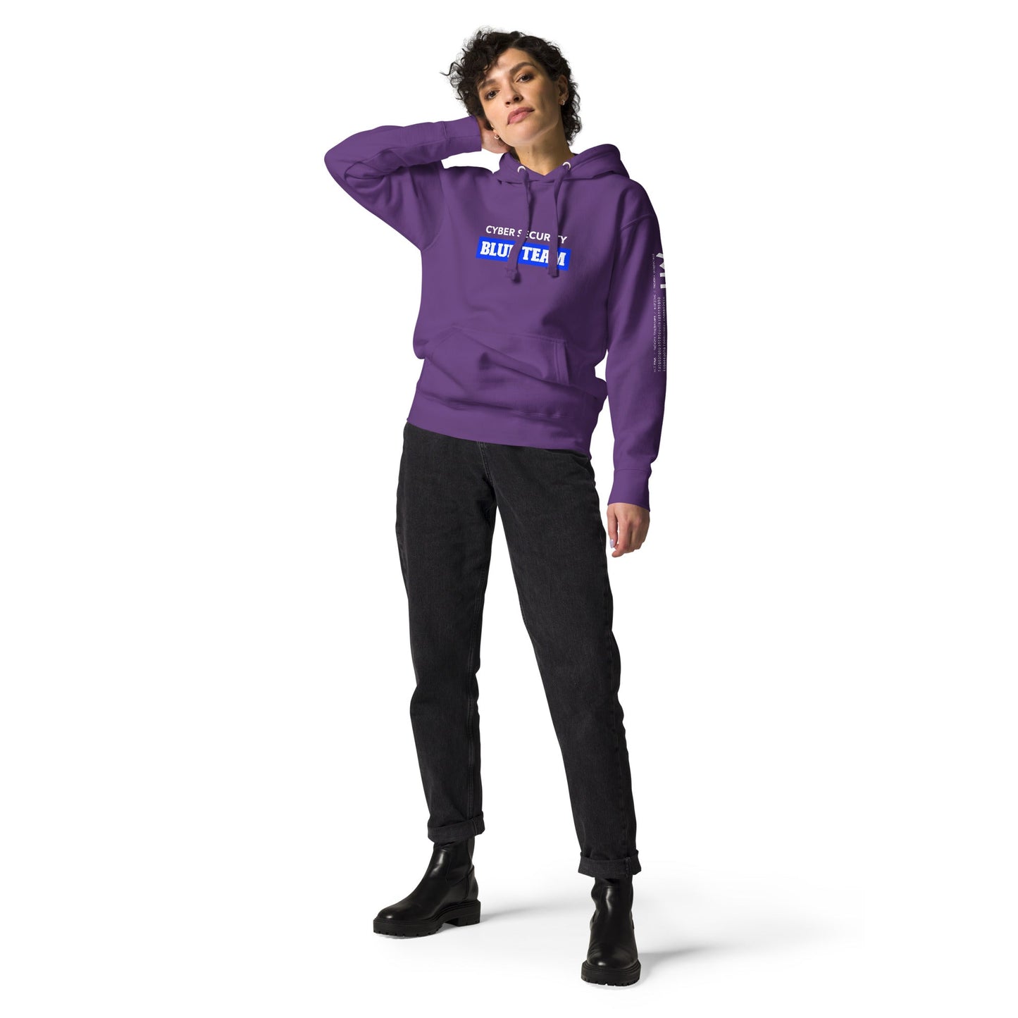 Cyber Security Blue Team V10 - Unisex Hoodie by DarkByteGear
