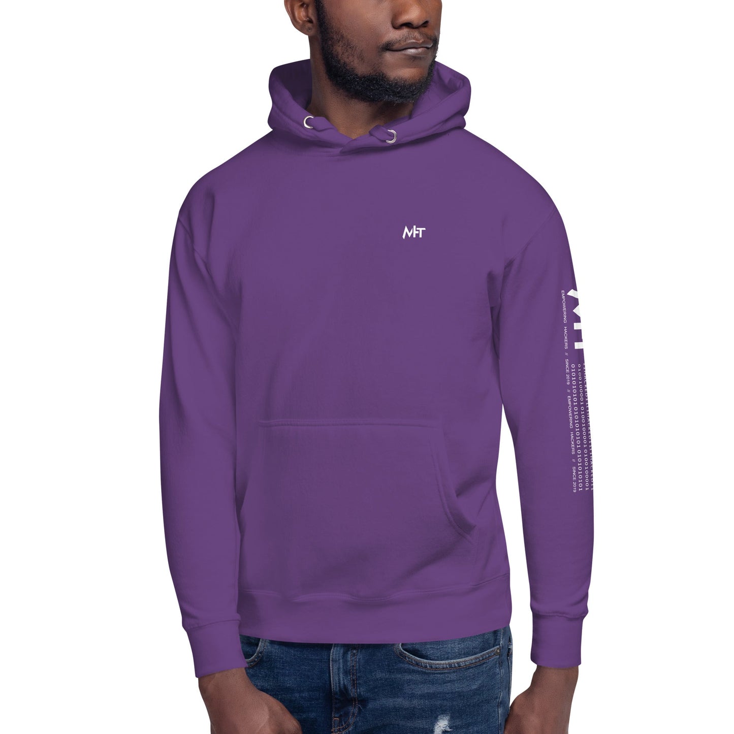 Cyber Security Blue Team V17 - Unisex Hoodie ( Back Print ) by DarkByteGear