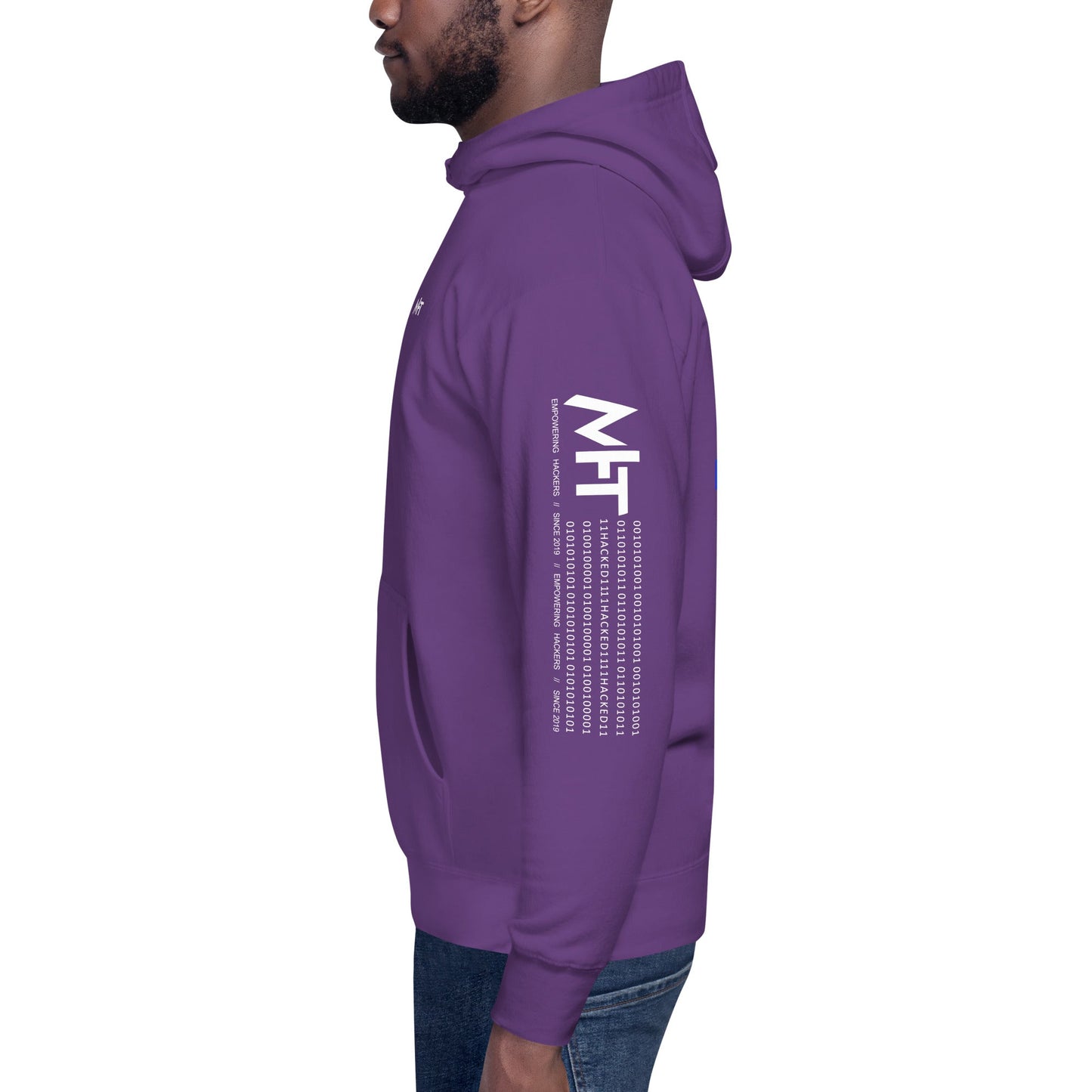 Cyber Security Blue Team V17 - Unisex Hoodie ( Back Print ) by DarkByteGear