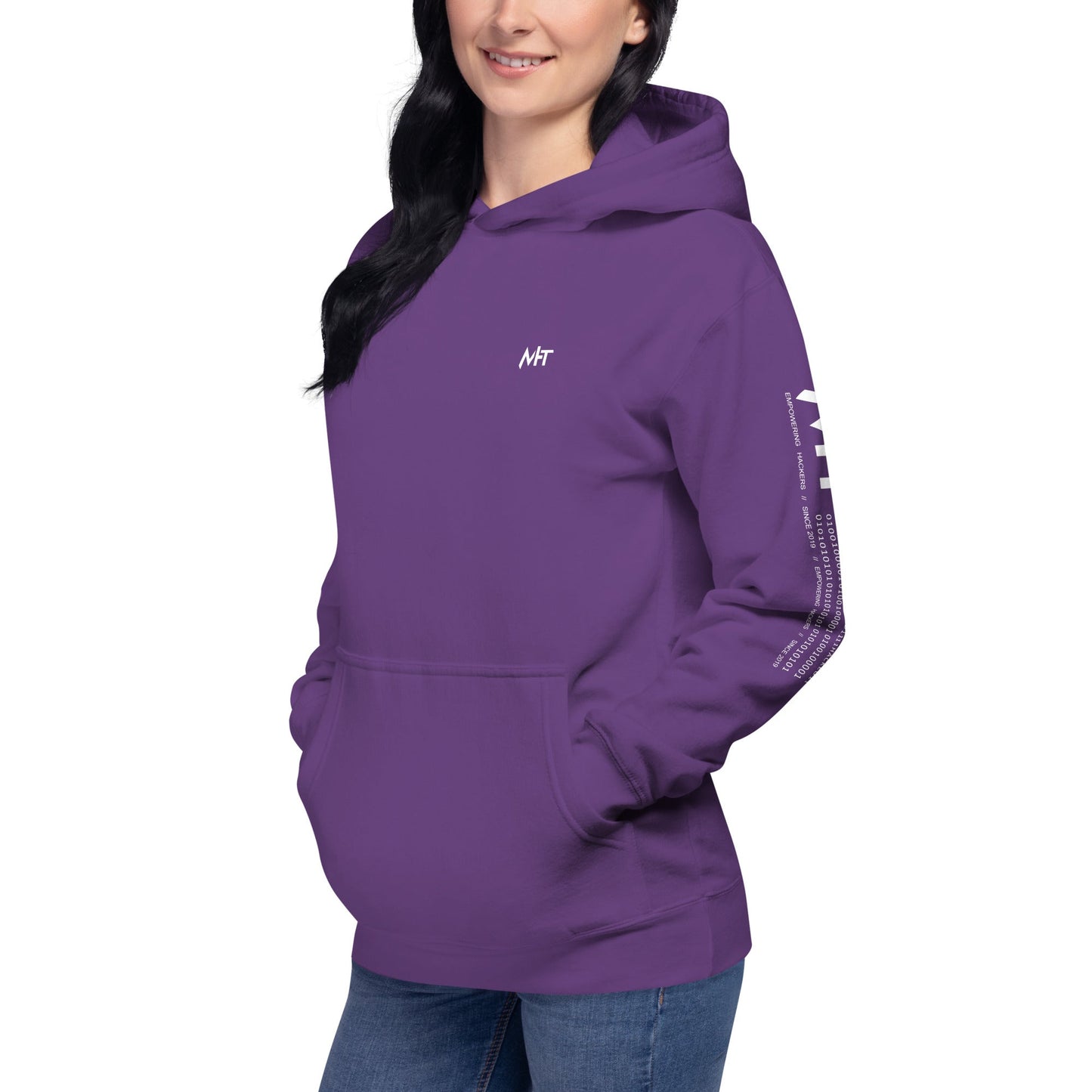 Cyber Security Blue Team V1 - Unisex Hoodie ( Back Print ) by DarkByteGear