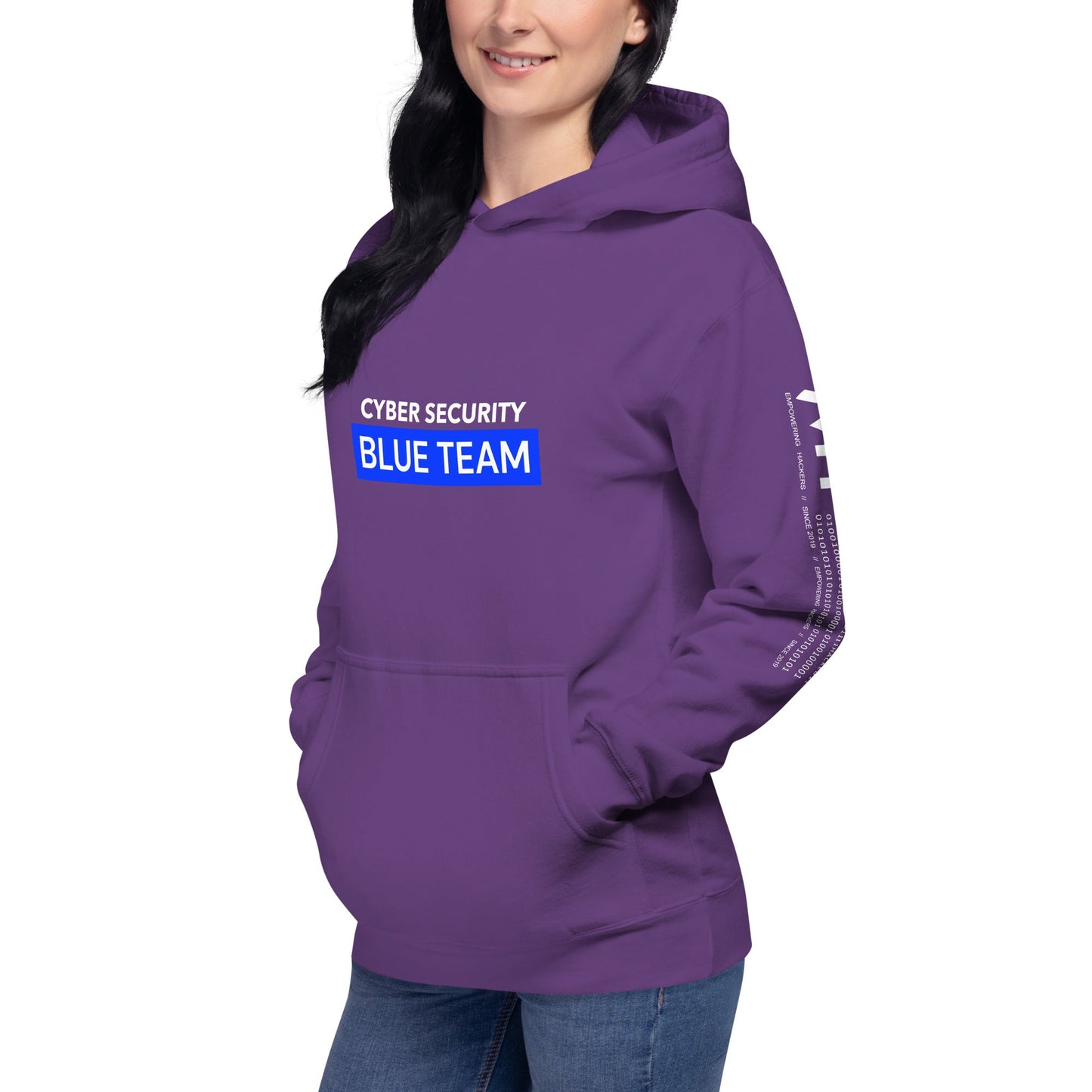 Cyber Security Blue Team V7 - Unisex Hoodie by DarkByteGear