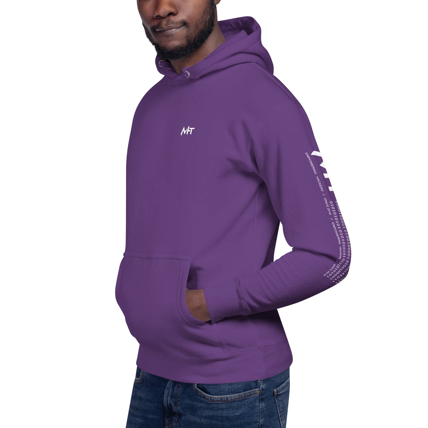 Cyber Security Blue Team V17 - Unisex Hoodie ( Back Print ) by DarkByteGear