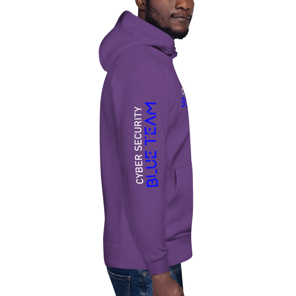 Cybersecurity Blue Team v4 - Unisex Hoodie by DarkByteGear