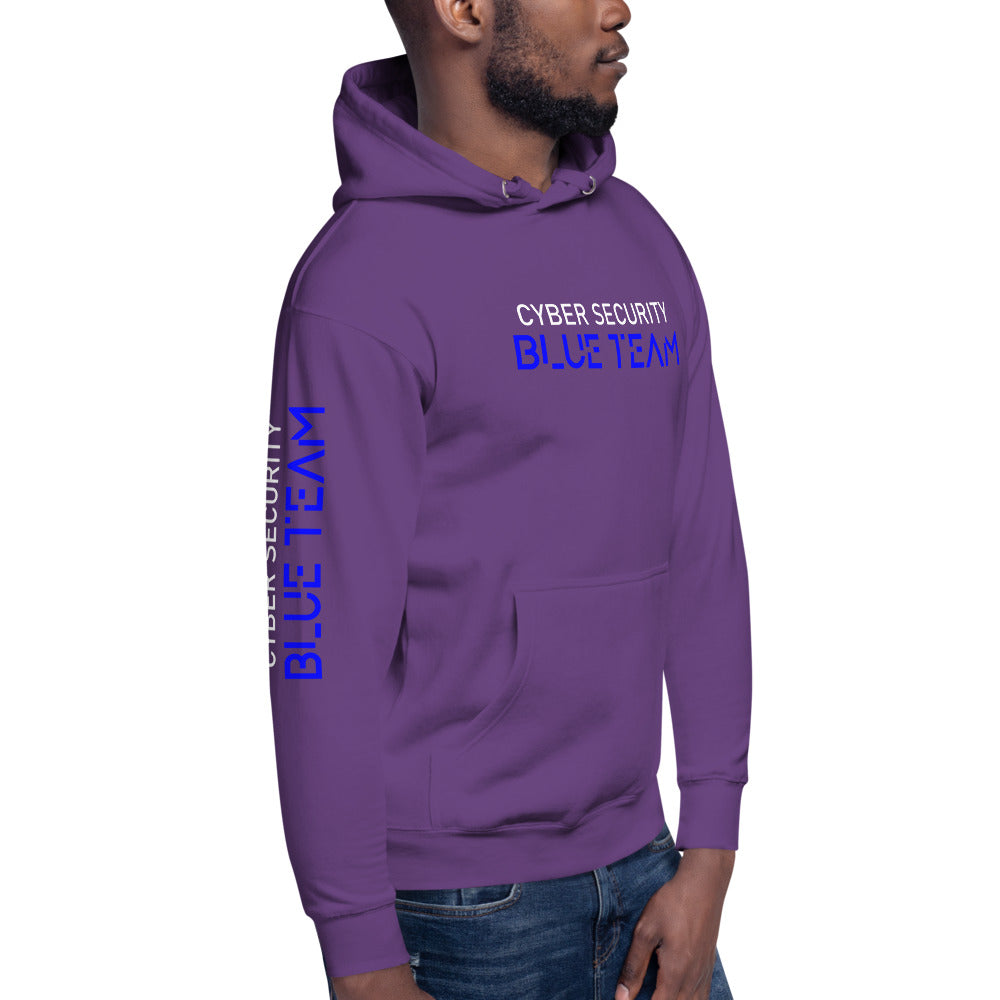 Cybersecurity Blue Team v4 - Unisex Hoodie by DarkByteGear