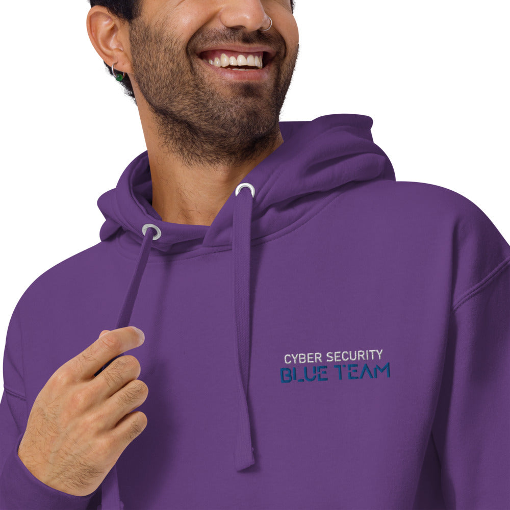 Cybersecurity Blue Team v4 - Unisex Hoodie by DarkByteGear