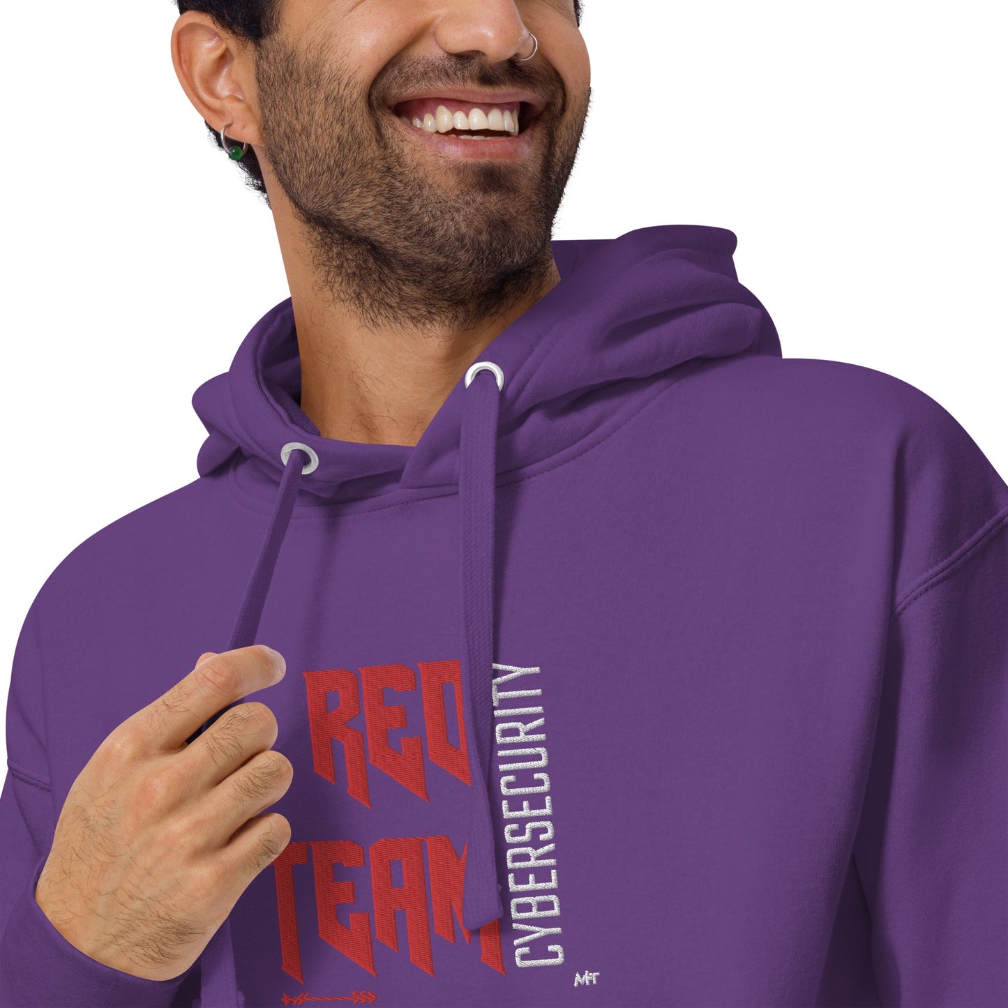Cyber Security Red Team V9 - Unisex Hoodie Embroidered by DarkByteGear