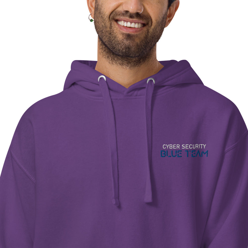 Cybersecurity Blue Team v4 - Unisex Hoodie by DarkByteGear